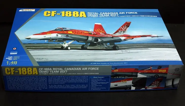 KINETIC K48070 1/48 CF-188A RCAF DEMO-Scale модельный комплект