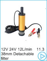 12V 24V DC 126W 9,5 м высокий подъем 160PSI 11Bar Портативный миниатюрный Электрический высокое Давление мембранный насос бытовой водяные насосы DP-160