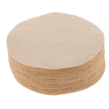

Pack of 100 Coffee Disposable Cone Filter Paper Filters Drip Coffee Maker