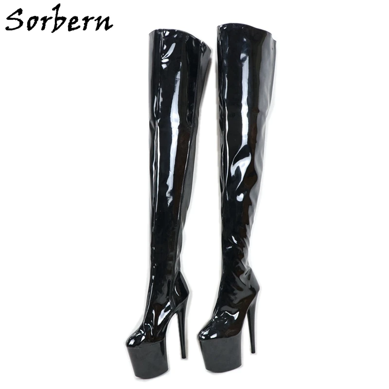 thigh high dance boots