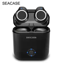 Высококачественные беспроводные Bluetooth наушники Seacase, умные сенсорные басовые наушники TWS 5,0 HD, Bluetooth гарнитура с микрофоном
