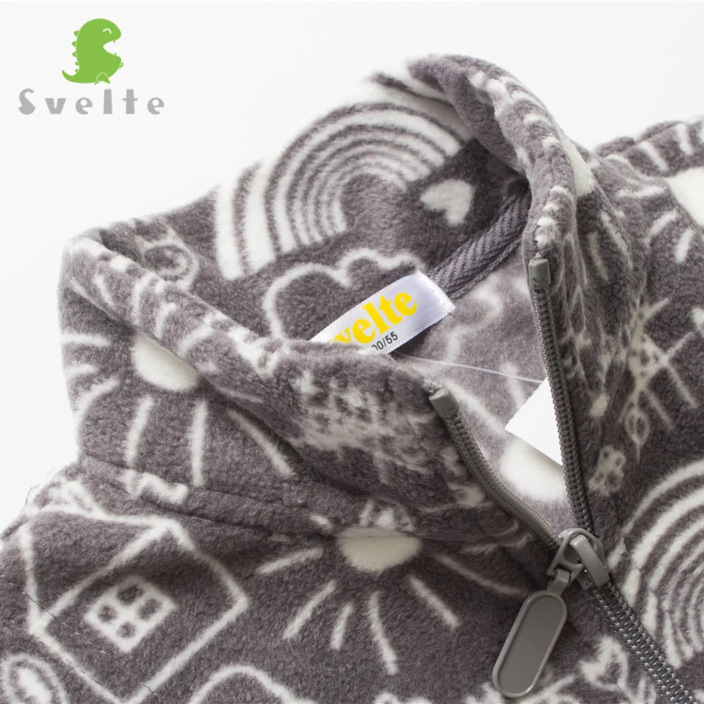 SVELTE/весенне-осенне-зимний флисовый жилет с мягкой ткани для мальчиков, детский жилет с принтом Vetement Enfant Gilet Veste