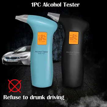 

Car Detector Gadgets Alcohol Tester Breath Analyzer LCD Breathalyzer Detector Quick response powerful алкотестеры на алкоголь