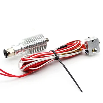 

1.75mm Extrusion Computer Easy To Use Nozzle Heat-Resistant Parts Extruder Kit Aluminum Alloy Replacement For 3D Printer
