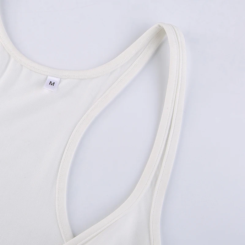 Sleeveless Sexy Strap Bodysuit Summer Backless Bodycon Short Jumpsuit Ladies Casual Black White V Neck Body Suit Top
