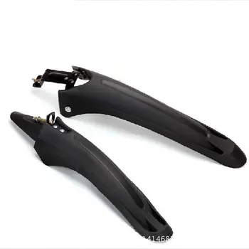 

1 Set 35mm Tube Bicycle Riding Mudguard Plastic MTB Mountain Bike Tail Head Fender Mud Protect Guards Wings Front Rear Fenders