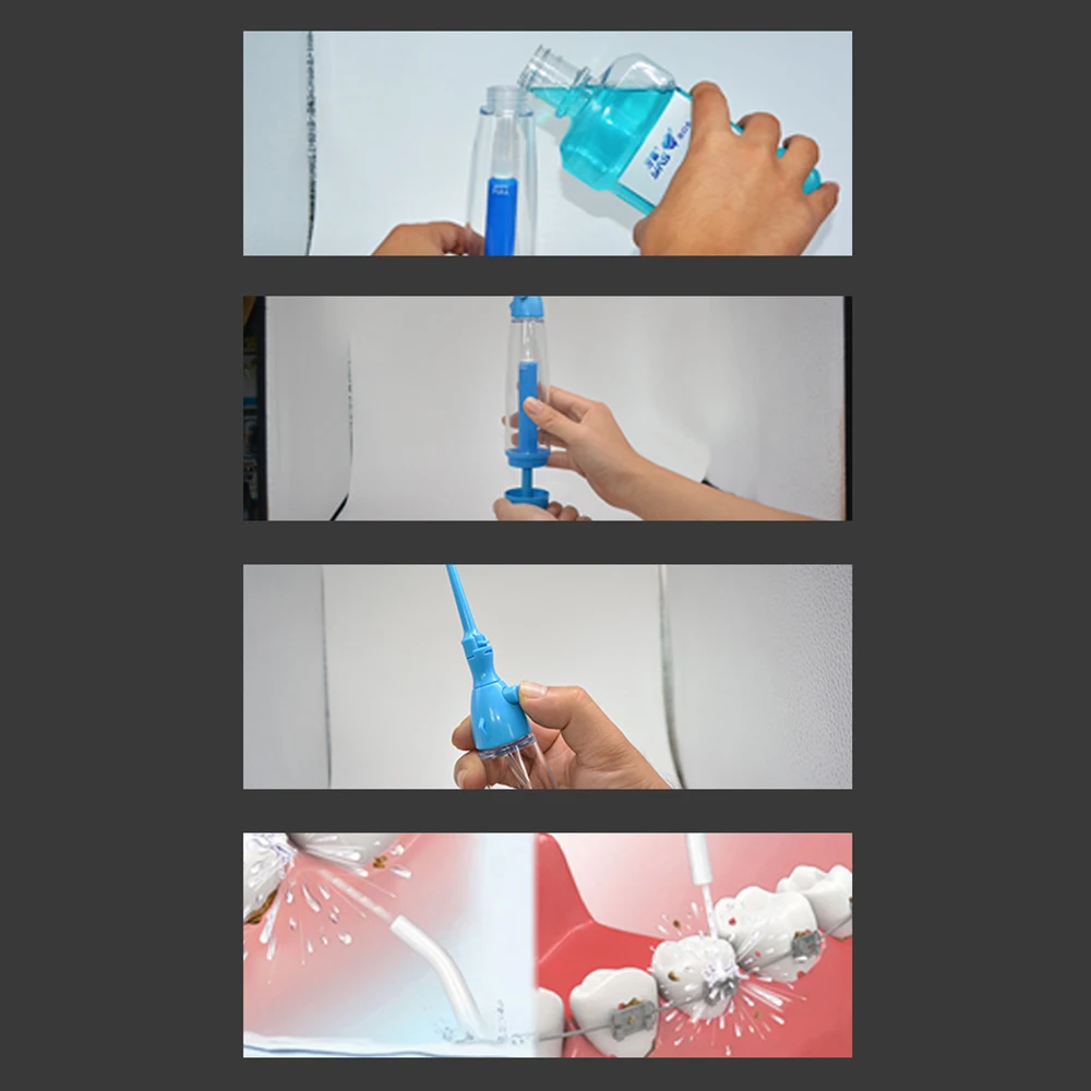 Ручной компактный ороситель для полости рта зубы очищающий, отбеливающий уход за зубами устройство Портативный воды Стоматологическая Вода отбеливание при чистке зубов инструменты для ухода за глазами
