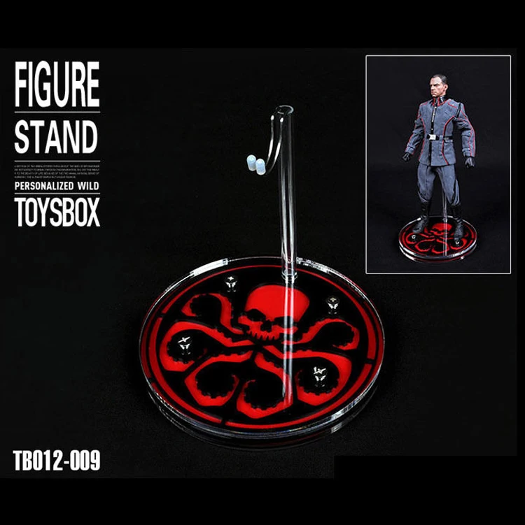 TOYSBOX 1/6 Красный Череп Кристалл платформа для 12 дюймов Фигурка DIY