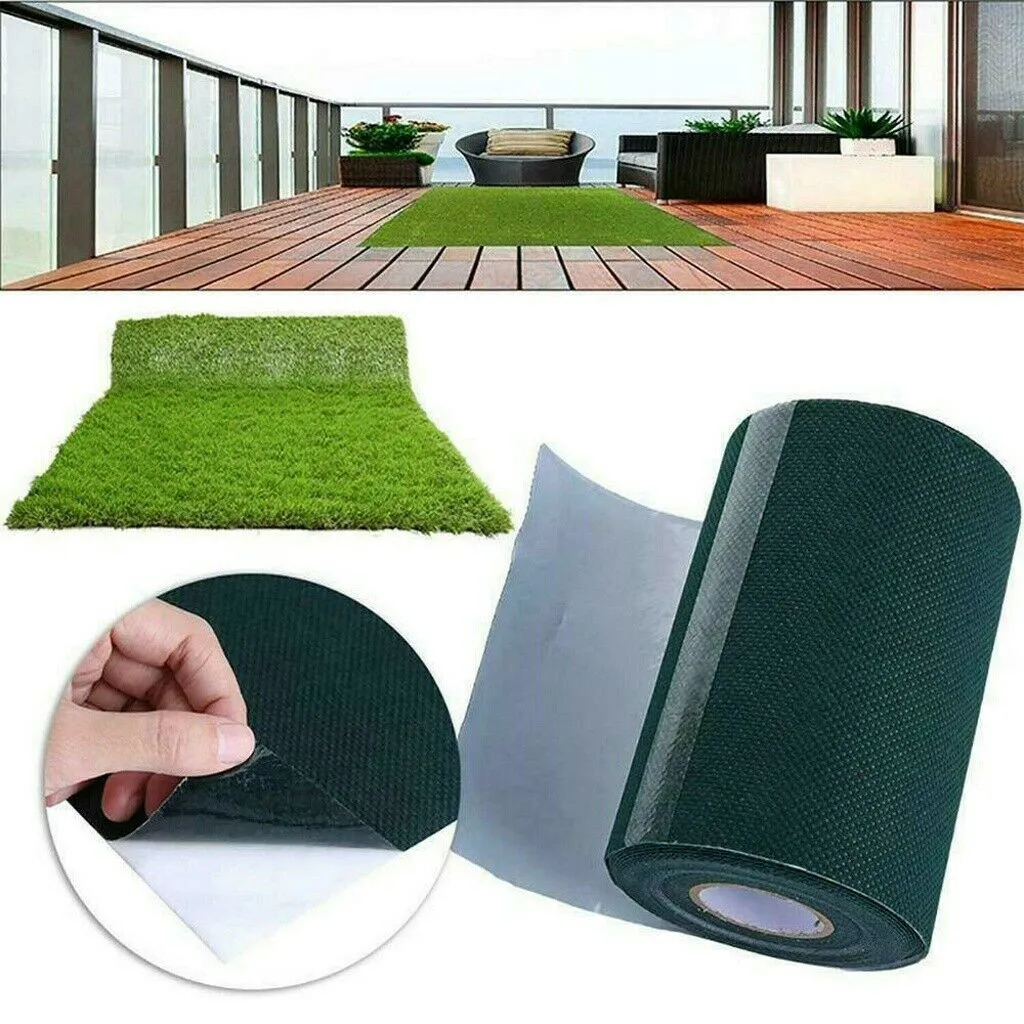 3/5/10m искусственный дерн травы ленты самоклеющиеся соединения газон упаковочные