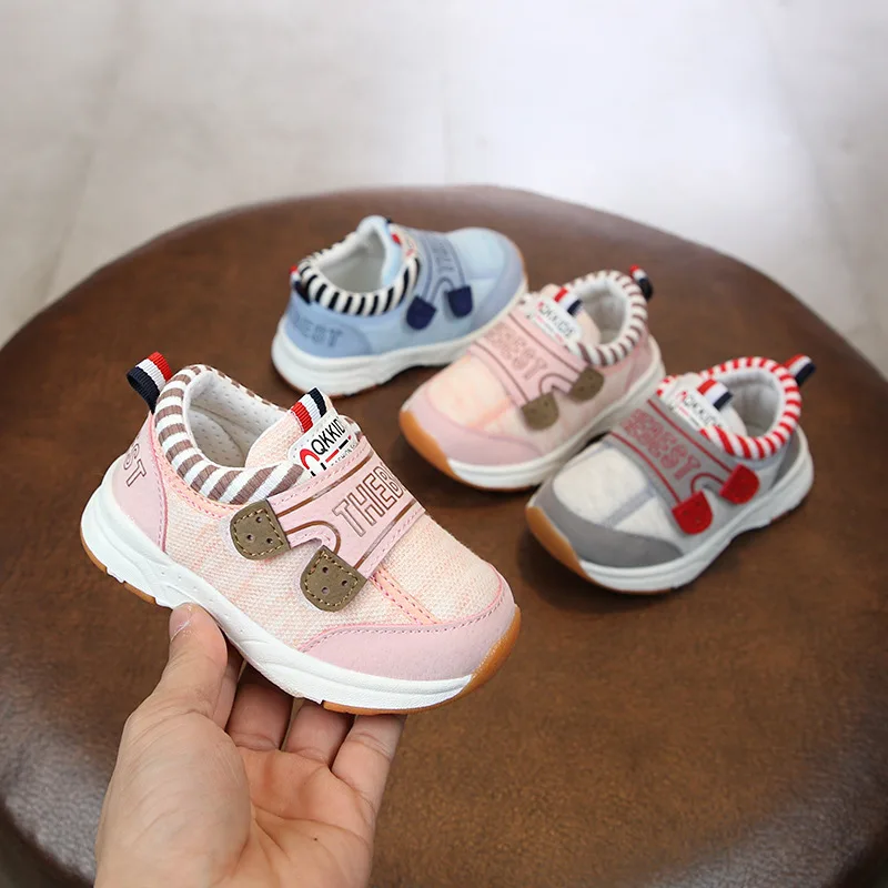 

1950 # Spring New Style Children Sports Shoes 0-3-Year-Old Anti-slip Breathable CHILDREN'S Shoes Men And Women Babies' Toddler S