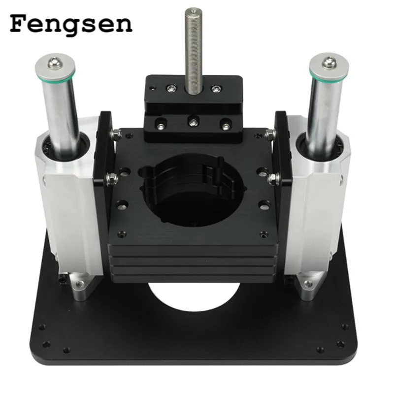 Woodworking Heavy Duty Router Lift w/ Insert Plate Mount Flip Chip for Engraving Machine & Bakelite | Инструменты