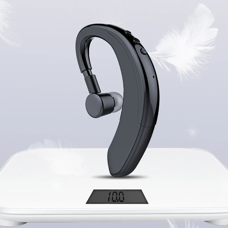 Беспроводные наушники Bluetooth 5,0, стерео наушники с Ушными крючками, Спортивная гарнитура с микрофоном, деловые наушники для вождения