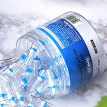 Прямая поставка, 100 шт, одноразовый фильтр для табачных сигарет, для курения, для уменьшения фильтрации смолы, чистящий держатель V-Best