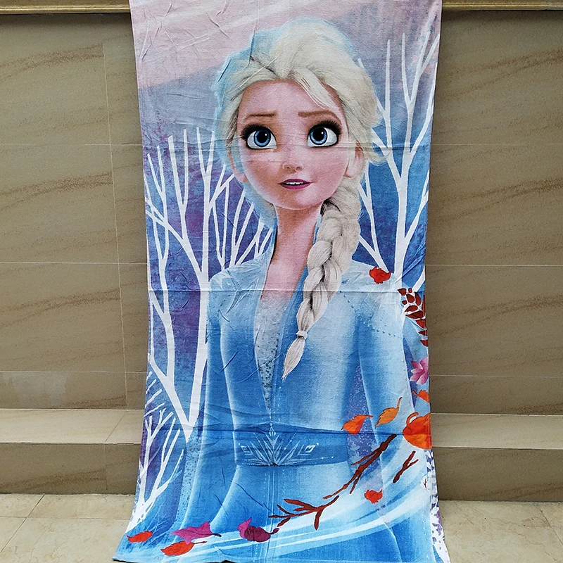 Disney детское впитывающее полотенце с рисунком Белоснежки быстросохнущее купальное полотенце банное полотенце с мультяшным принтом пляжное полотенце