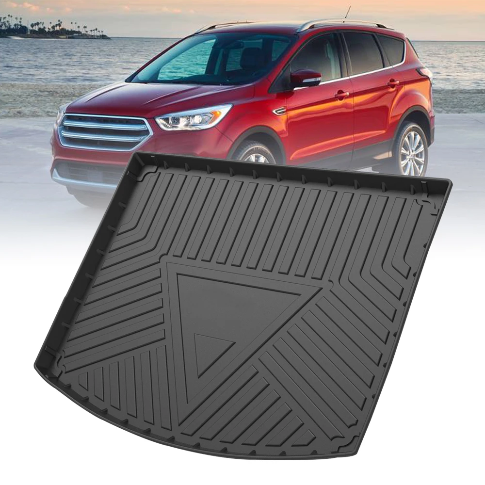 Alfombrilla de maletero de coche personalizada para Ford 2013 2014 2015 2016 2017 2018 accesorios de coche revestimiento de carga personalizado| | AliExpress