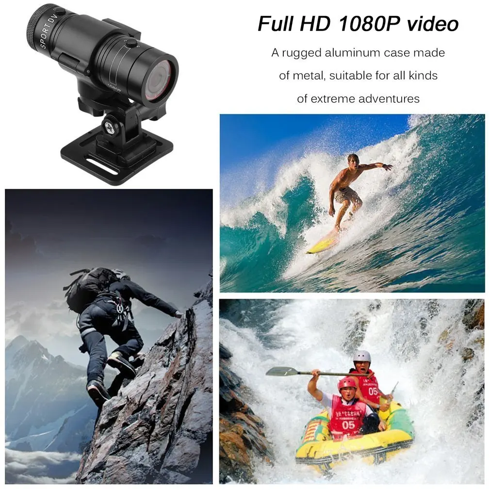 Full HD 1080P DV Мини водонепроницаемая Спортивная камера велосипедный шлем экшн DVR