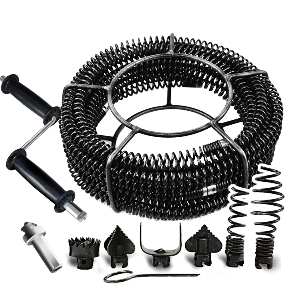 12m Household Drain Pipe Dredger Sewer Dredging Machine Extension