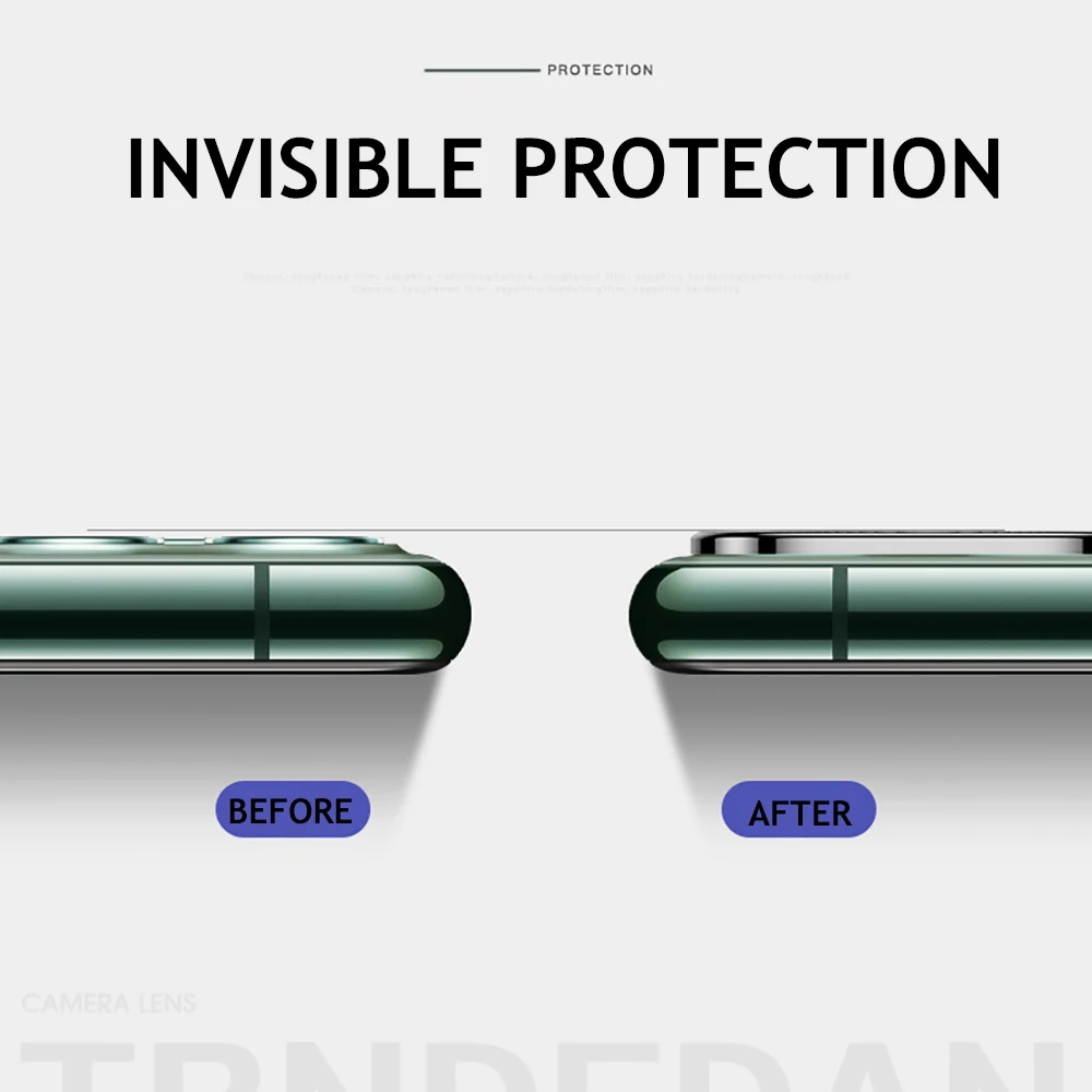 3D полная защита для iPhone 11 Pro Max Защитная пленка для объектива задней камеры iPhone11 алюминиевая металлическая задняя пленка для объектива из закаленного стекла