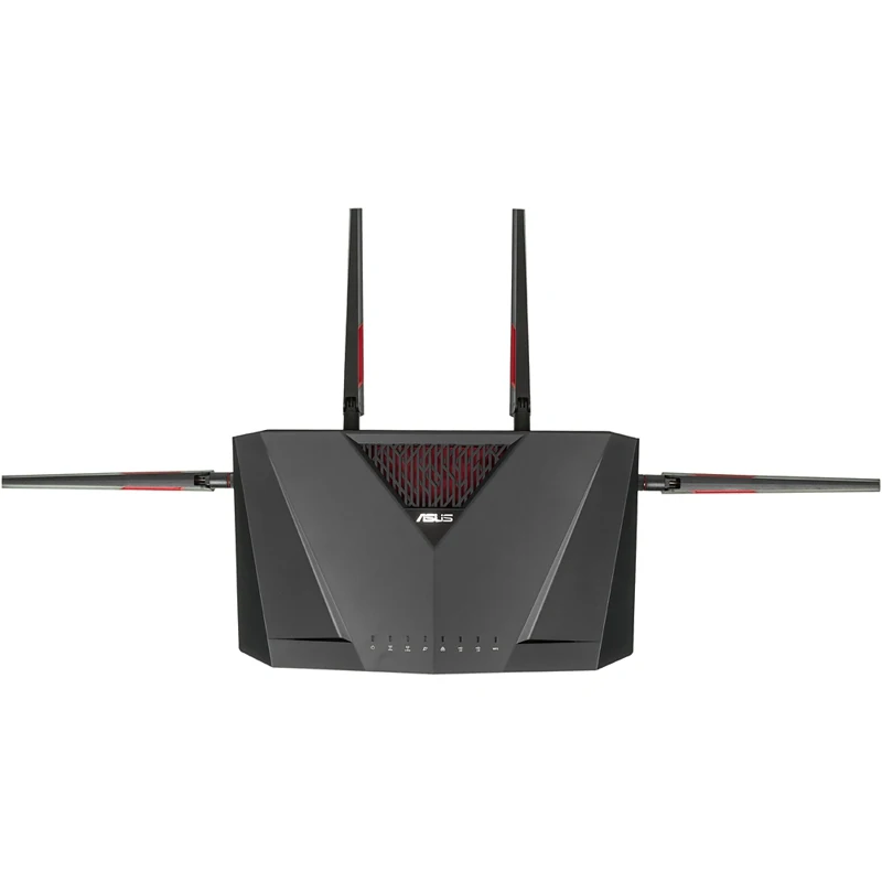Роутер беспроводной Asus RT-AC88U AC3100 10/100/1000BASE-TX/4G ready черный