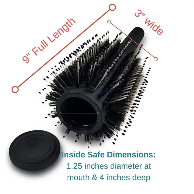 Hidden Safes Hair Brush Style Secret Safe box for Hide Money, Jewelry, or Valuables with Discreet Secret Removable Lid