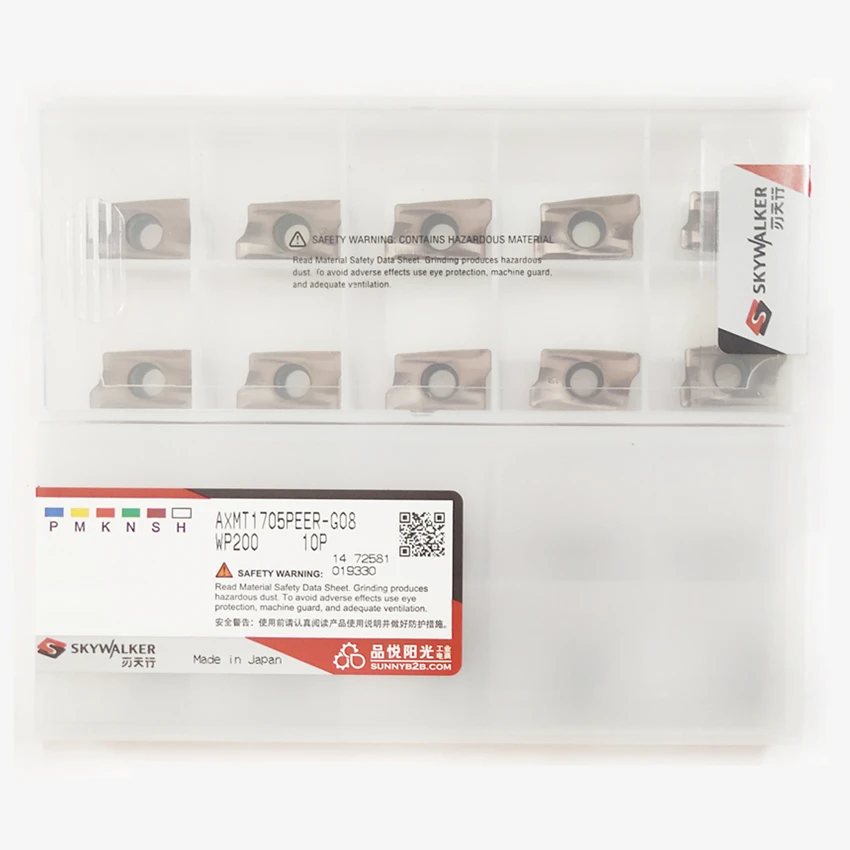 SKYWALKER AXMT1705PEER-G08 WK200/AXMT1705PEER-G08 WK300/AXMT1705PEER-G08 WP200/AXMT1705PEER-G08 WP300 карбидные вставки 10