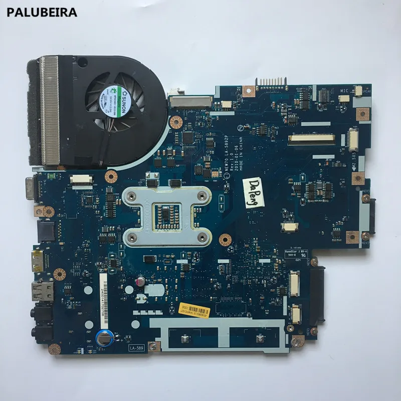 PALUBEIRA Motherboard for acer aspire 5741 5742 LA-5892P with heatsink instead LA-5891P LA-5893P LA-5894P motherboard