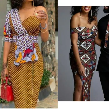 

Special Link Women African Dresses Fashion Evening Ankara Dress African Print Dress Women KG