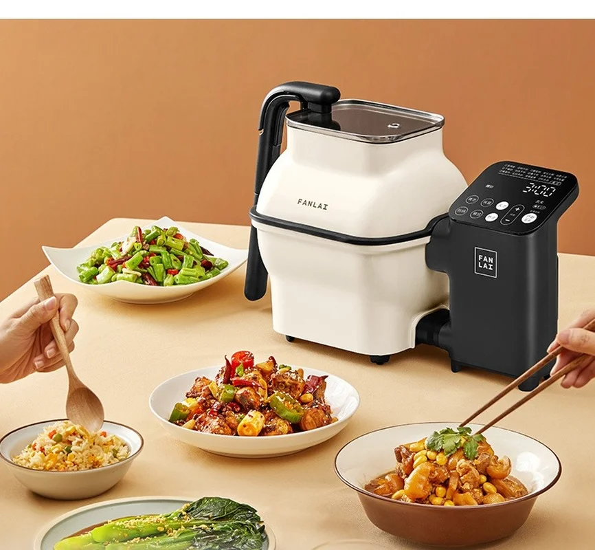Automatic stir-fry machine Lazy man rice wok intelligent robot home cooking