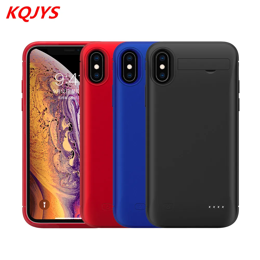 

Extenal Power Case For iPhone Xs Battery Charger Cases Portable Power Bank Battery Charging Cover For iPhone X Battery Case