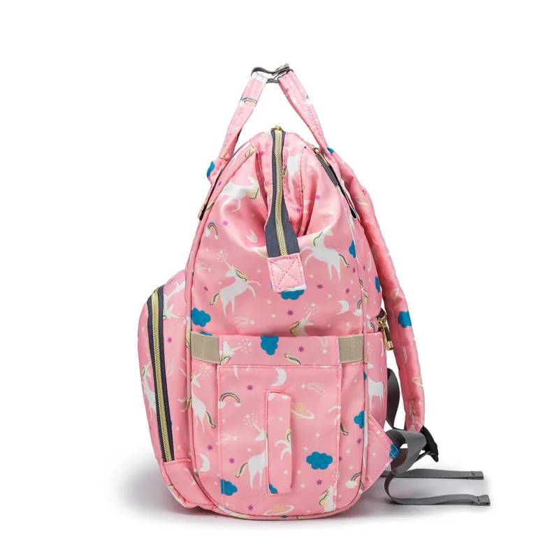 

MOTHER'S Bag 2019 New Style Fashion Printed Multi-functional Large Capacity Backpack Mommy Bag Infant Diaper Bag
