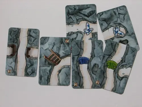 Настольная игра Dwarven Miner второе издание Saboteur2 совершенно геймплей
