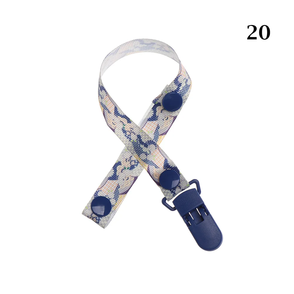 Style 2 - 20 1 шт. новая прищепка для соски пустышка цепь лента держатель для крепления для укачивания, успокаивающего приспособления поводок ремень держатель для соски для кормления младенцев - Цвет: Style 2 - 20