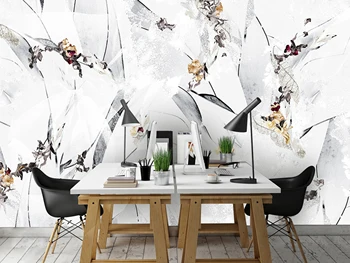 

[Self-Adhesive] 3D Black And White Painting WG669 Wall Paper mural Wall Print Decal Wall Murals Belly