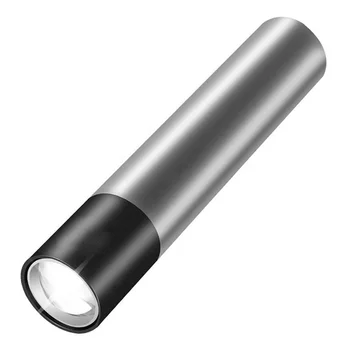 

5W 350 Lumens XPE Mini Pocket Emergency Aluminum USB Rechargeable 18650 Battery Power Bank Telescopic Zoomable LED Flashlight