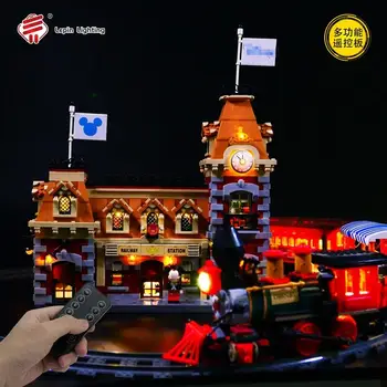 

Led Light Kit For Train and Station Toys Building Blocks Compatible With 71044 ( Lighting Set Only )