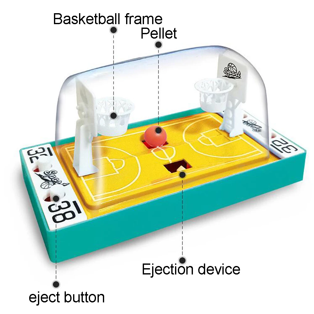 Мини 2 игрока Пальчиковый баскетбол стрельба настольная игра Интерактивная детская игрушка ролевые баскетбольные игрушки после школы маленькая игрушка