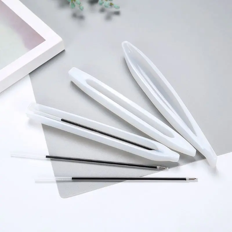 

Ballpoint Pen UV Epoxy Resin Casting Mold Penholder Silicone Mold DIY Art Craft B95F