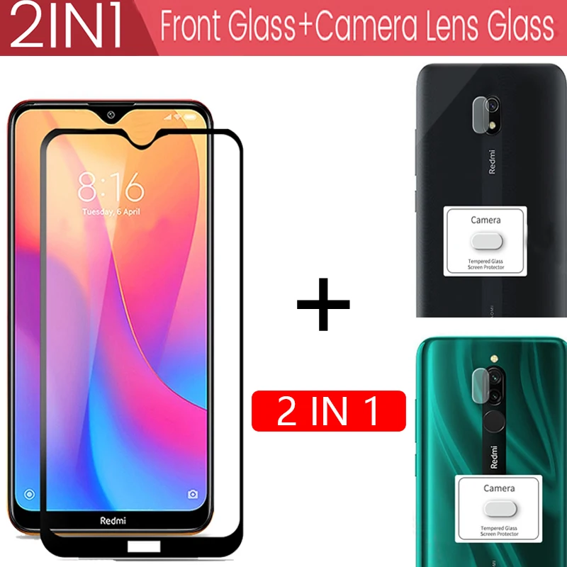 Стекло для камеры и закаленное стекло 2 в 1 Xiaomi Redmi 8A 8 защита экрана объектива