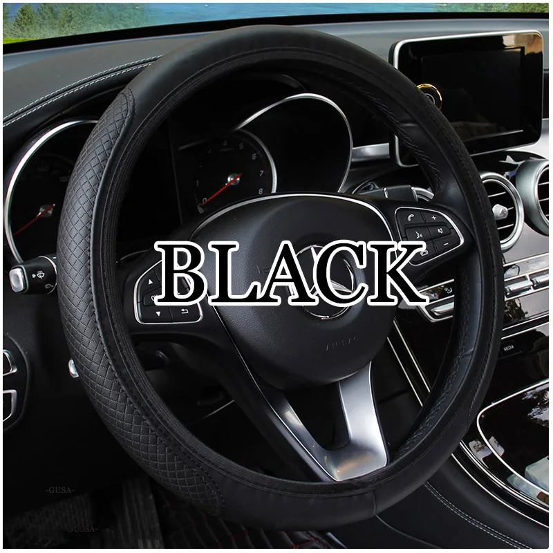 GUSA искусственная кожа черный цвет для Hyundai Getz (Facelift) 2005-2011 Accent 2006-2011 | Автомобили и