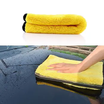 

4 Size Super Absorbent Car Wash Cloth Microfiber Towel Cleaning Drying Cloths Rag Detailing Car Towel Car Care Polishing