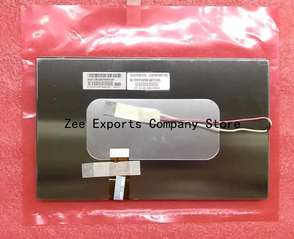 7 0 дюймовый ЖК-экран C070FW01 V.0 26pin CLFF 100% протестированный оригинал | Компьютеры и