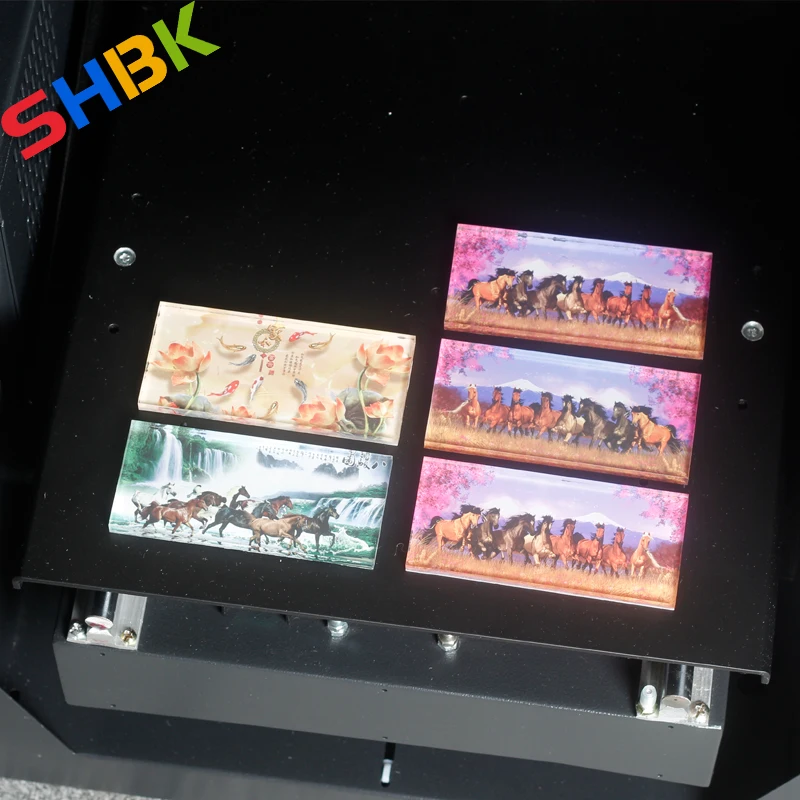  Multi Portable UV printer A3 size Inkjet Flatbed Printing machine with Rotary for flat and cylinder