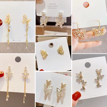 

30 Paris/lot fashion classical mix random style alloy women earring lot jewelry wholesale 201030-127