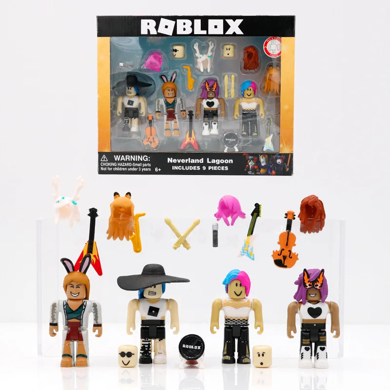 Roblox Celebrity Collection Superstars Mix Match Set 7cm Pvc Suite Dolls Boys Toys Model Figurines Christmas Gifts For Kids Action Toy Figures Aliexpress - roblox mix match superstars figure 4 pack set