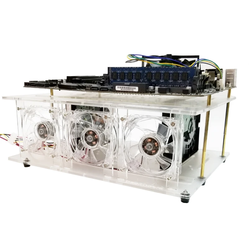 

ITX MATX ATX Motherboard hard drive bracket 10 layers hard disk multi-layer stacking supports 3.5 inch 2.5 inch hard drive