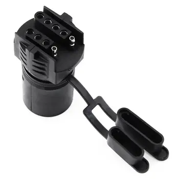 

Converts 7-way round trailer connector to a 4-way or 5-way RV-style connector for Boat, RV, ATV, Chevrolet, Ford, Dodge, RAM
