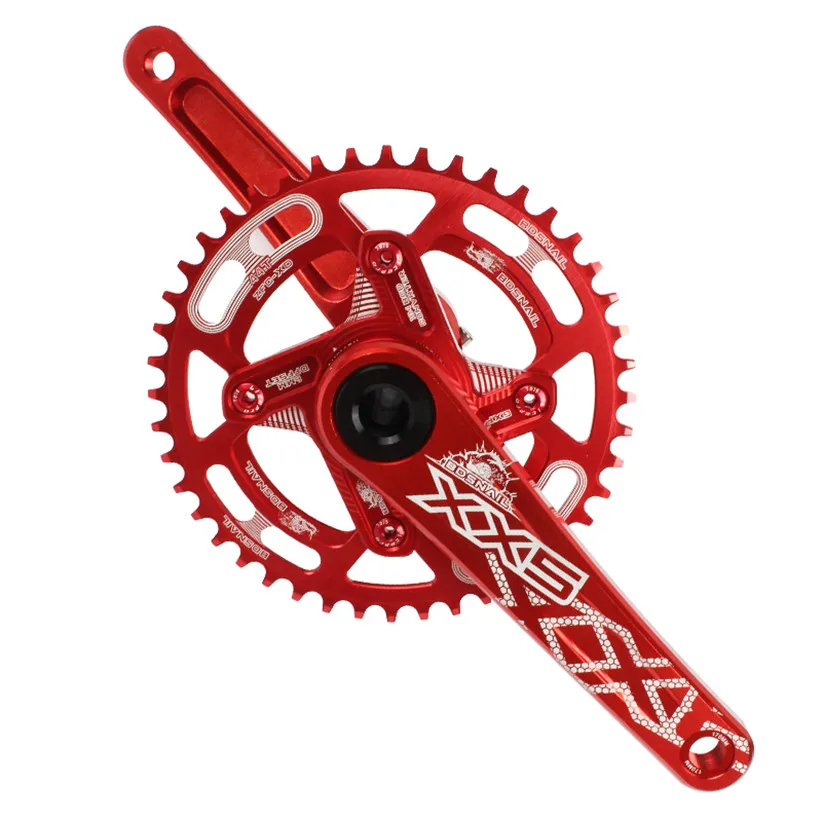 104BCD 44 46 48 50 52T Звездочка MTB горный велосипед однодисковый круглый положительный и отрицательный большой зубчатый диск