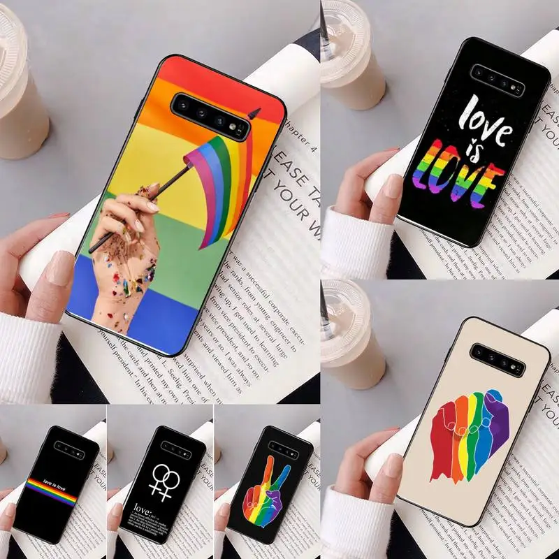 Гей кружева Романтика чехол для телефона Samsung S10 E S9 plus S6 edge S7edge S8plus S5 | Мобильные