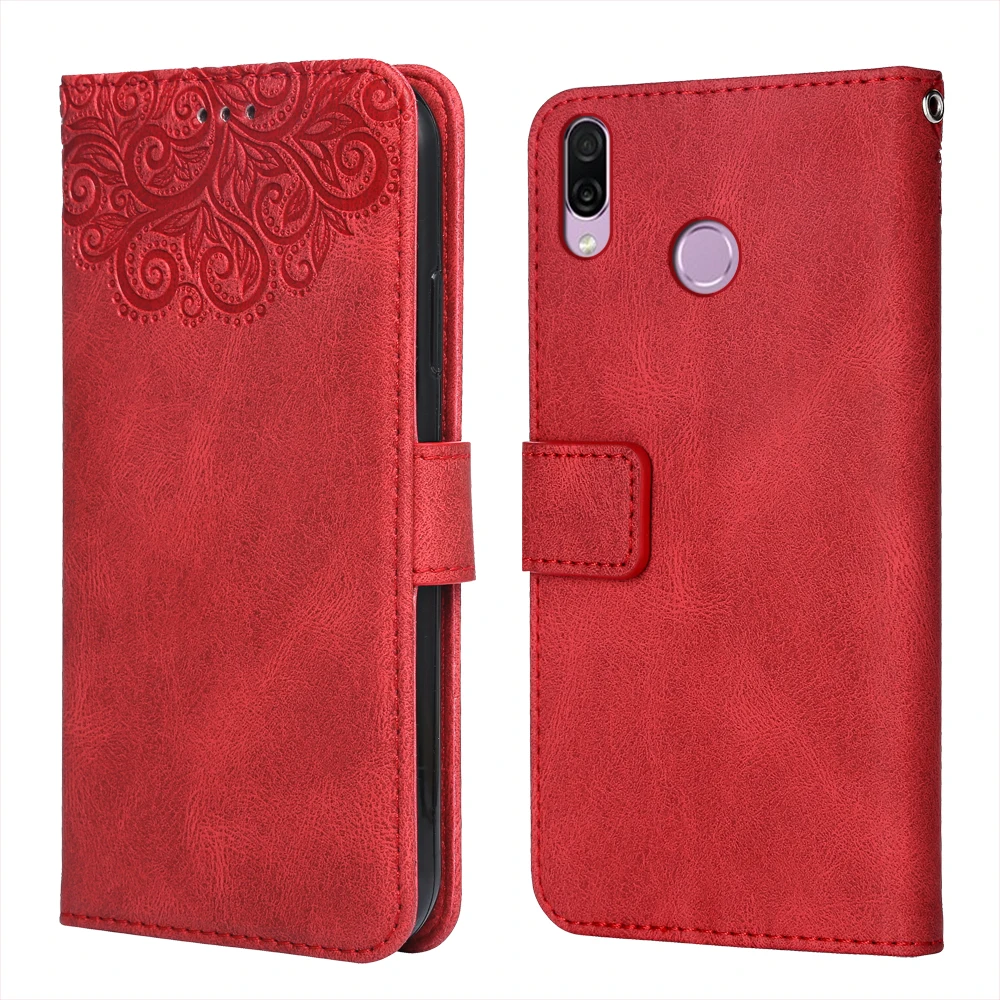 For Huawei Nova 3 Flower Embossing Case PAR-TL20 PAR-LX9 PAR-LX1 PAR-LX1MWallet Flip Leather for Nova3 Cover | Мобильные телефоны и