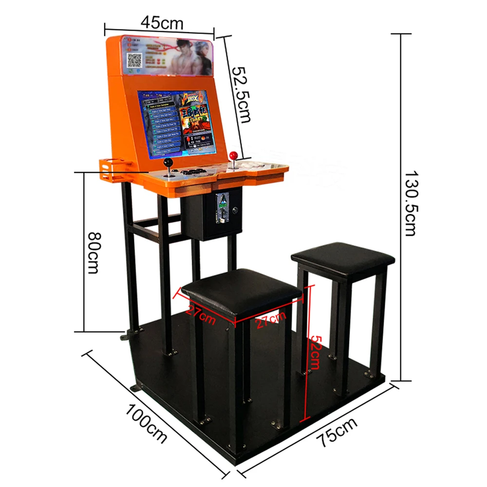 

made in china 17 inch LCD Mini Table Cocktail Machine With Classical games 1300 In 1 Game PCB/Mini Arcade game Machine